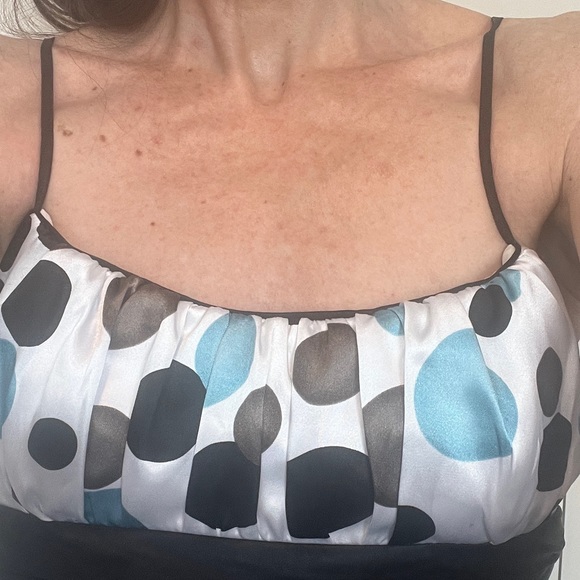 Trixxi Satin Polka Dot Dress - Picture 10 of 10